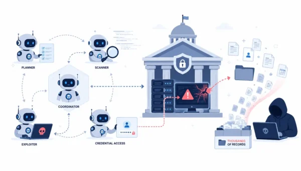 Multi-Agent AI Framework Compromises Government Systems and Steals Thousands of Records