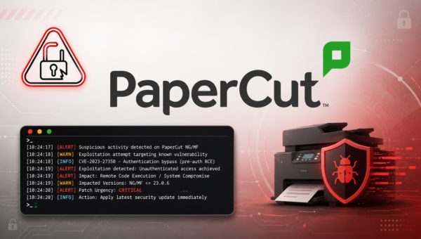 PaperCut NG/MF Vulnerability Actively Exploited in Attack