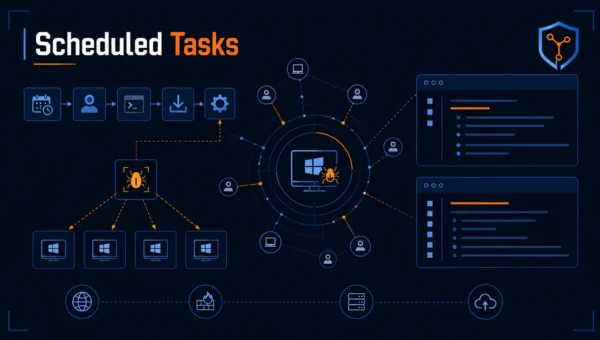 Remote Scheduled Tasks Spread EtherRAT Across Compromised Windows Domain