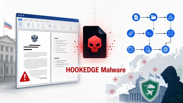 Russian Hackers Use New HOOKEDGE Malware to Spy on European Defense and Diplomatic Targets