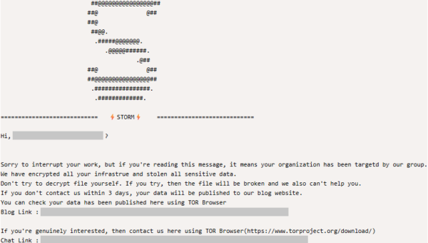 Storm-1175 Replaces Medusa With New StormEncryptor Ransomware