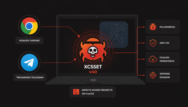 XCSSET v40 Infects Xcode Projects to Hijack Chrome and Trojanize Telegram on Macs