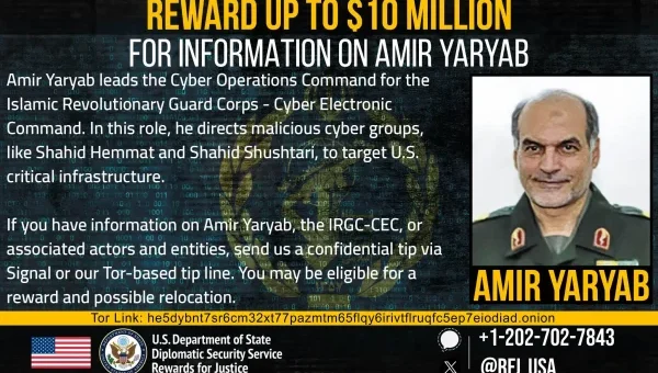 $10 million reward for Amir Yaryab