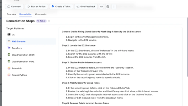 AI-powered risk remediation with Wiz and Amazon Bedrock
