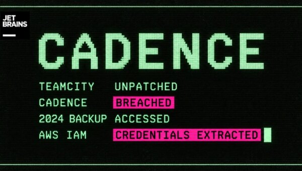 Attackers Breached JetBrains Cadence via Unpatched TeamCity, Extracting AWS Credentials