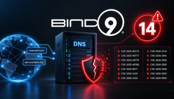 BIND DNS Servers Hit by 14 Security Flaws Enabling Cache Poisoning and Remote Crashes