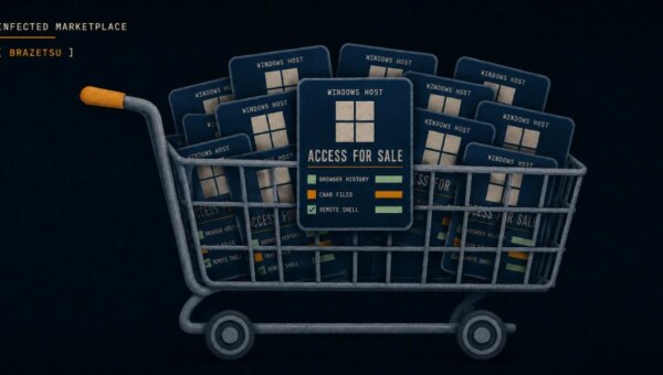 BraZetsu Malware Turns Compromised Windows Hosts Into Criminal Marketplace Inventory