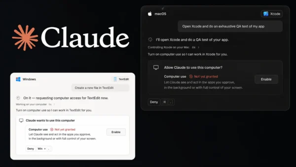 Claude AI Now Controls Your macOS and Windows Computer in the Background