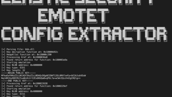 EMOTET configuration extractor