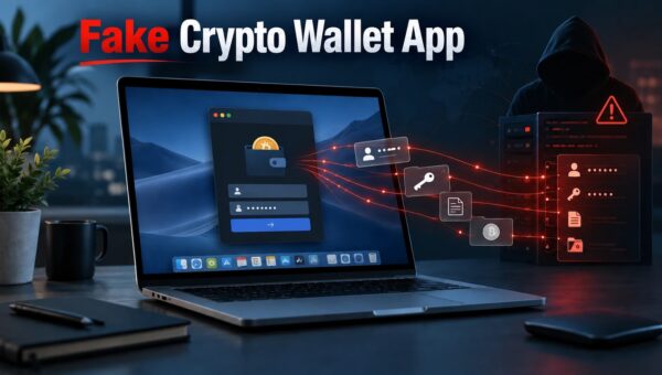 Fake Crypto Wallet App Delivers PamStealer Malware That Hijacks Mac Credentials