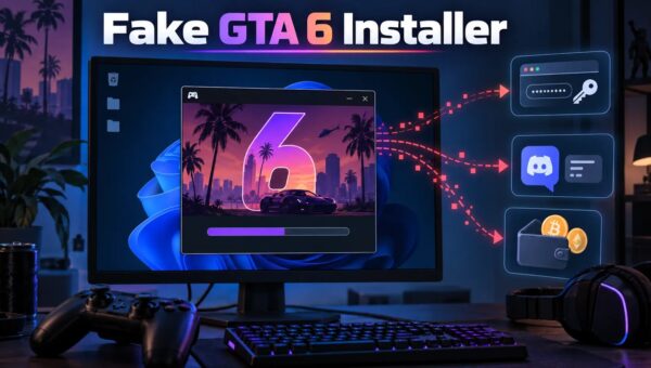 Fake GTA 6 Installer Steals Browser Passwords, Discord Tokens and Crypto Data From Gamers
