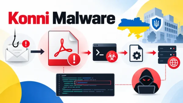 Fake PDF Files Hide Konni Malware Campaign Targeting Ukraine Organizations