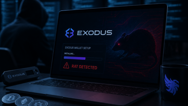 Fake Software Update Installs a Real Crypto Wallet - Rigged So It Can Never Open