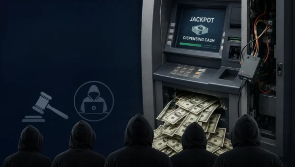 Five Hackers Plead Guilty to ATM Jackpotting Attacks Using Malware to Dispense Cash