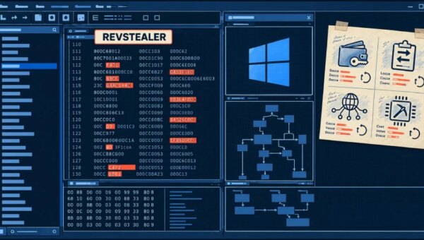 Four REVSTEALER-Linked Modules Disable Windows Update and Defender to Run a Crypto Miner