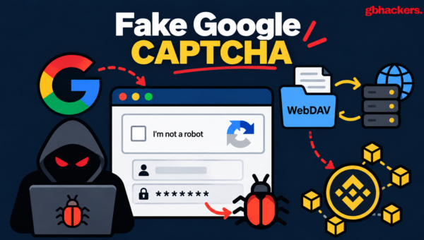 Hackers Abuse Google CAPTCHA, WebDAV and BNB Smart Chain to Deploy Credential-Stealing Malware