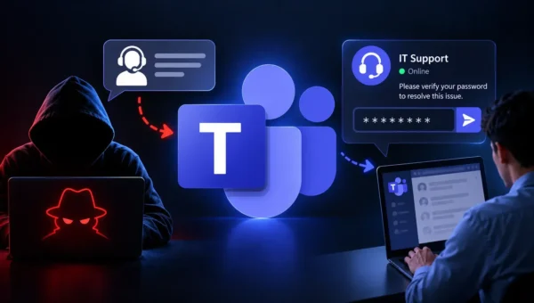 Hackers Abuse Microsoft Teams to Pose as IT Support and Steal Employee Passwords