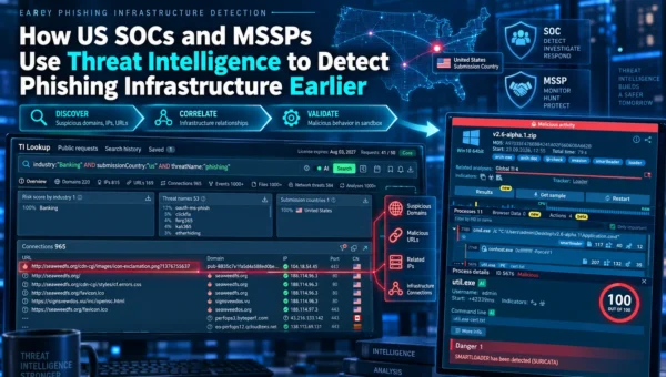 How US SOCs and MSSPs Can Use Threat Intelligence to Detect Phishing Infrastructure Earlier 