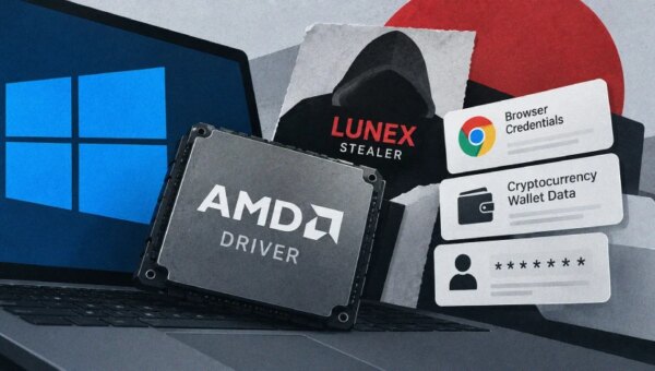 Lunex Stealer Abuses AMD Driver to Disable Security Monitoring and Steal Browser Credentials
