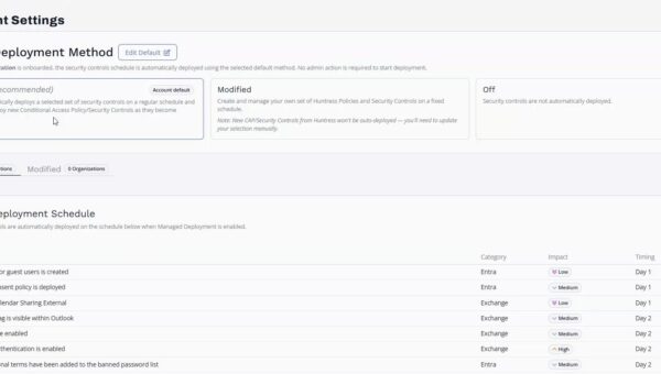 Managed or Modified: Choose How Huntress Hardens Microsoft 365