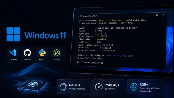 Microsoft Unveils Project Zenith Windows PCs That Can Run 30B+ AI Models Locally