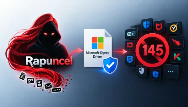 New Rapuncel Infostealer Abuses Microsoft-Signed Driver to Disable 145 Security Tools