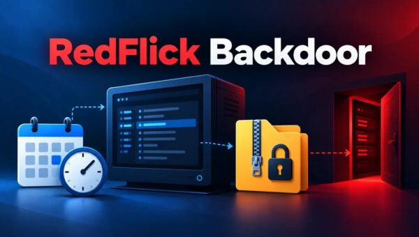RedFlick Uses Scheduled Tasks and Password-Protected Archives to Deploy CosmicPulse Backdoor