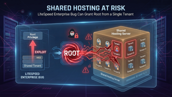 Shared Hosting at Risk: LiteSpeed Enterprise Bug Can Grant Root from a Single Tenant