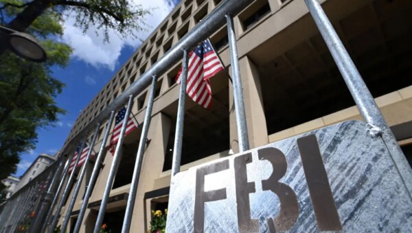 The headquarters of the Federal Bureau of Investigation on August 16, 2022, in Washington. (Matt McClain/The Washington Post via Getty Images)