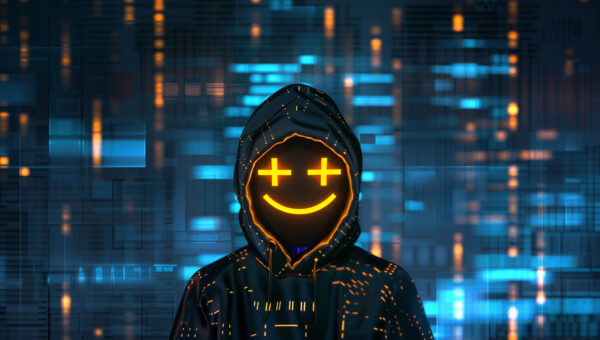 Smiling hacker
