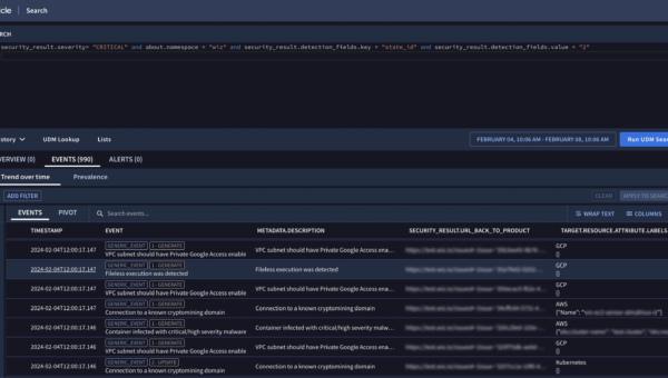 Wiz expands SIEM integration with Google Security Operations