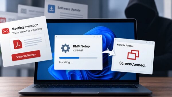 Attackers Abuse MSP360 to Deploy ScreenConnect in Dual-RMM Phishing Attacks