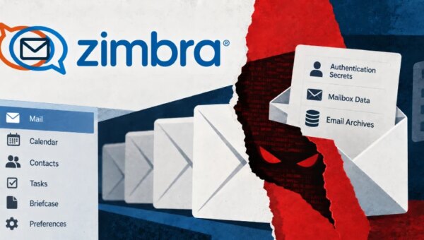Attackers Exploit Zimbra Flaw to Deploy Web Shells and Harvest Authentication Secrets