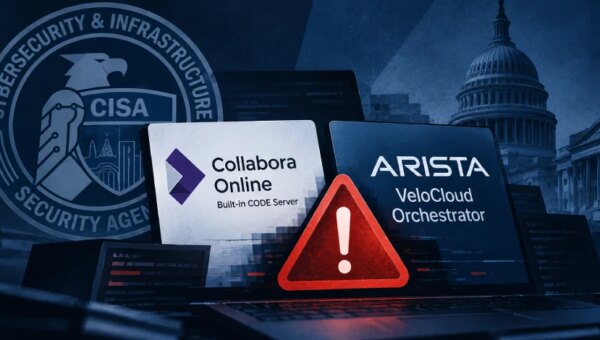CISA Flags Two Actively Exploited Critical Flaws in Collabora Online and Arista VeloCloud