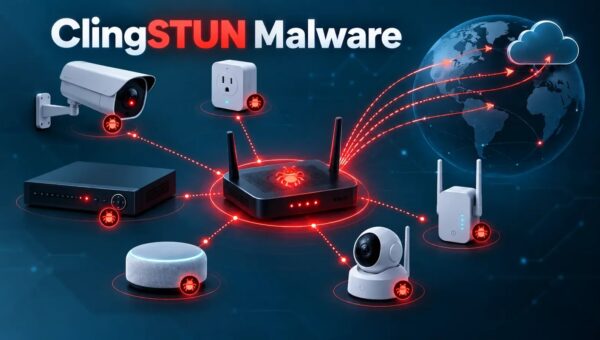 ClingSTUN Malware Turns Vulnerable IoT Devices Into Persistent Remote Proxy Nodes
