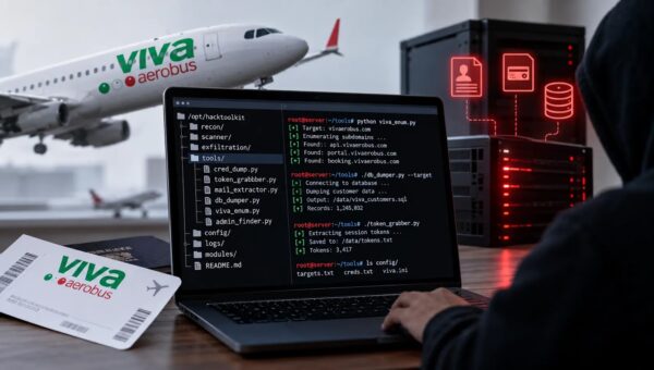 Exposed Hacker Server Reveals Toolkit Used in Viva Aerobus-Linked Intrusion