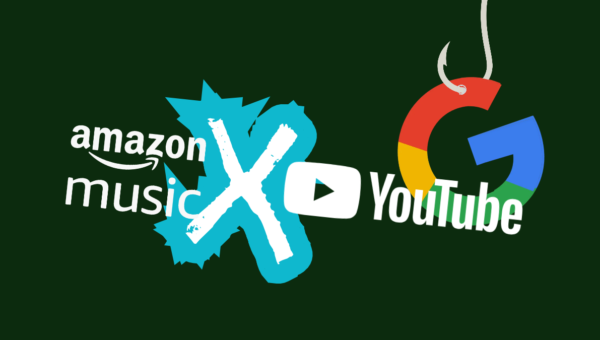 Fake Amazon Music x YouTube deal lures creators into a Google login trap