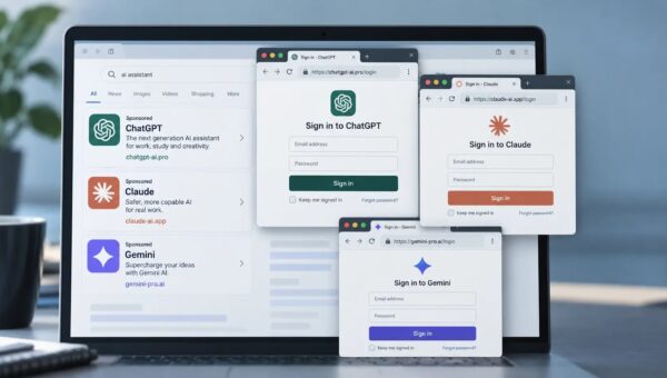Fake ChatGPT, Claude and Gemini Ads Use Browser-in-the-Browser Phishing to Steal Accounts