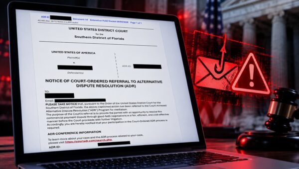 Fake US Court Notices Target 100,000+ Businesses With LodaRAT