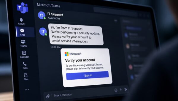 Hackers Abuse Microsoft Teams External Chats to Access Corporate P