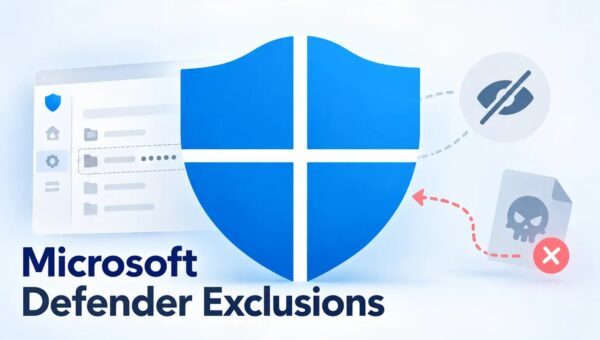 Hackers Hide Microsoft Defender Exclusions From Admins to Evade Antivirus Scans