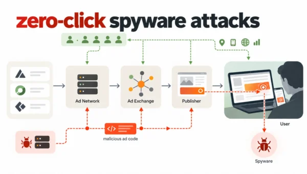 Hackers Use Online Ads to Infect Devices With Spyware Without a Single Click
