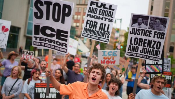 ICE Has Been Dumping Protester Photos Into a Palantir Database