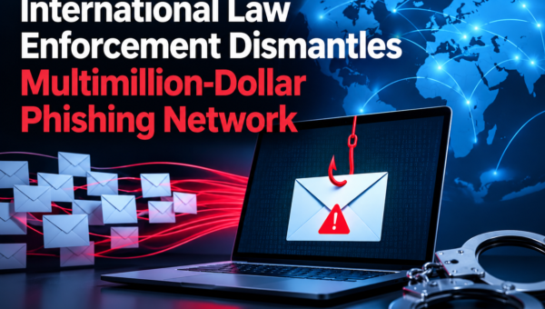International Law Enforcement Dismantles Multimillion-Dollar Phishing Network
