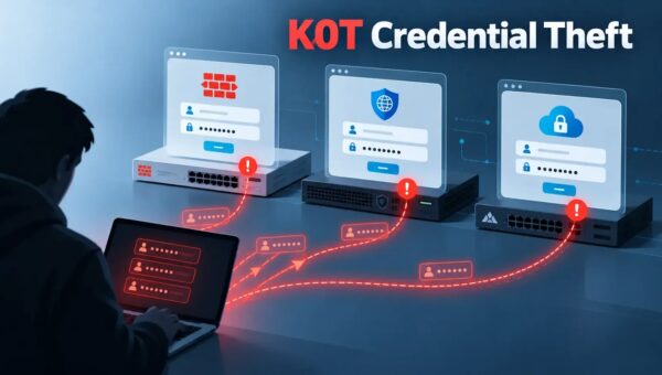 K0T Hackers Target FortiGate, FortiWeb and Palo Alto GlobalProtect in Credential Theft Campaign