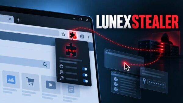 LUNEXSTEALER Gives Hackers Remote Control of Browsers Through Malicious Chrome Extension