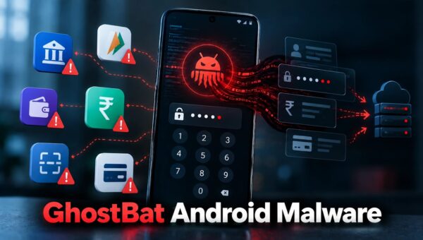 New GhostBat Android Malware Targets 60 Banking and UPI Apps to Steal PINs