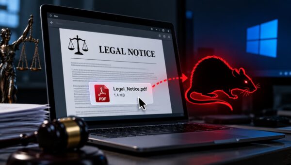 Overlord RAT Uses Fake Legal Notices to Infect Windows PCs