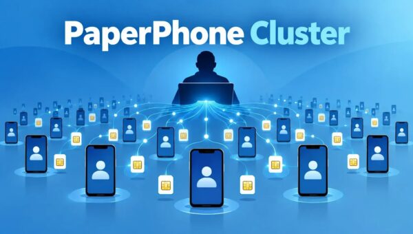 PaperPhone Cluster Shows How One Bot Operator Can Look Like Thousands of Mobile Users