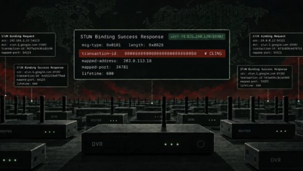 Realtek Jungle SDK Exploit Attempts Deliver Cling Botnet With STUN-Based C2